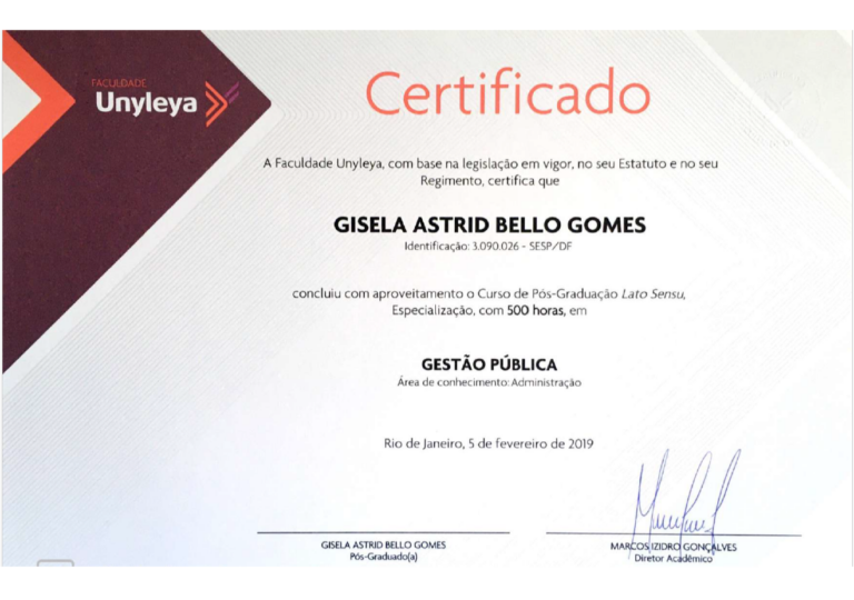 Certificado